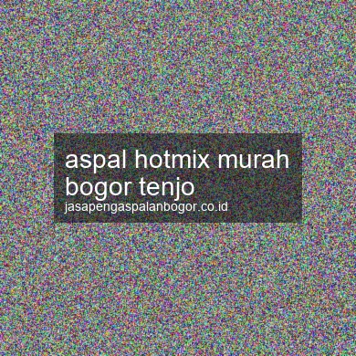 Aspal Hotmix Murah Tenjo
