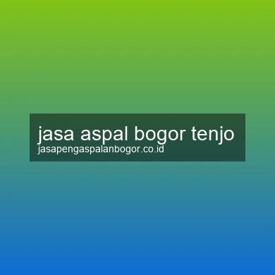 Jasa Aspal Tenjo