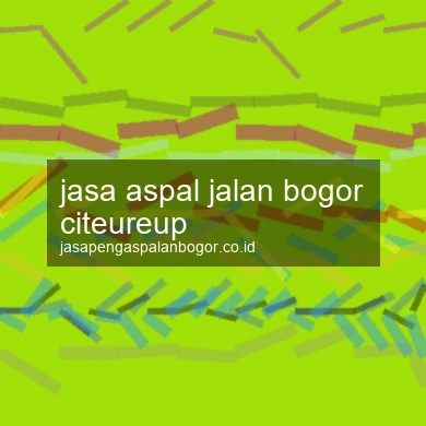 Jasa Aspal Jalan Citeureup