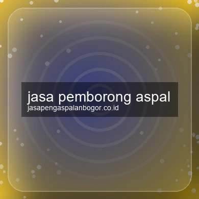 Jasa Pemborong Aspal