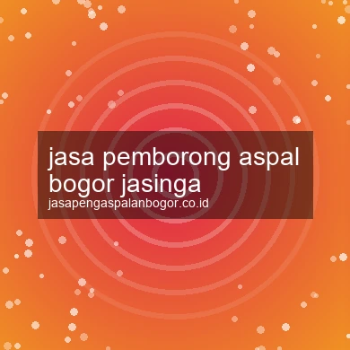 Jasa Pemborong Aspal Jasinga