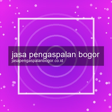 Jasa Pengaspalan Bogor