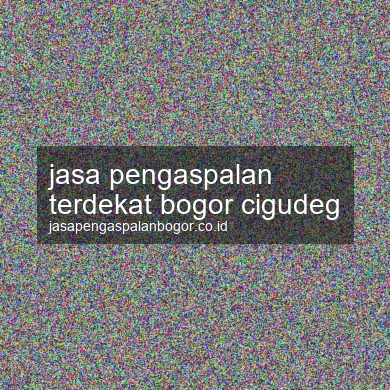 Jasa Pengaspalan Terdekat Cigudeg