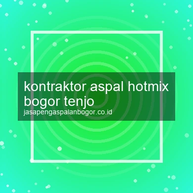 Kontraktor Aspal Hotmix Tenjo