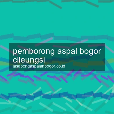Pemborong Aspal Cileungsi