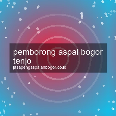 Pemborong Aspal Tenjo